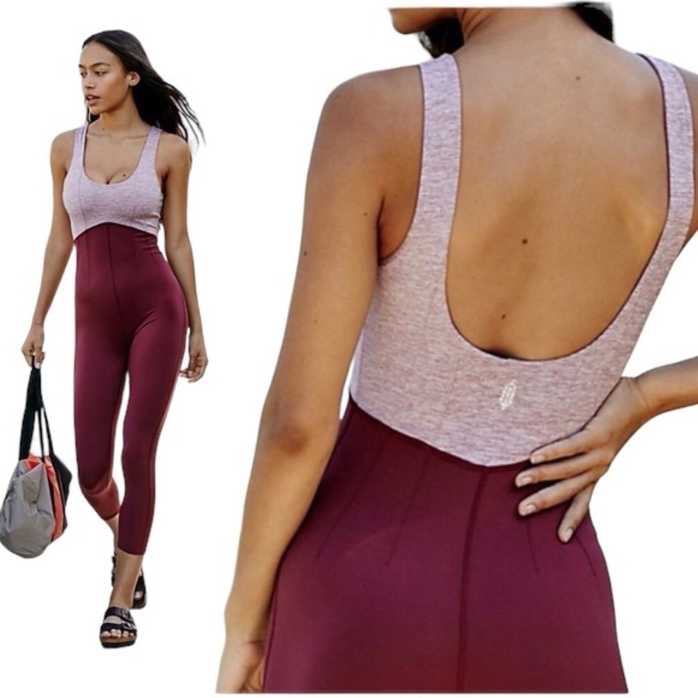 FREE‎ PEOPLE MOVEMENT Wipe Out Onesie Active Jumpsuit